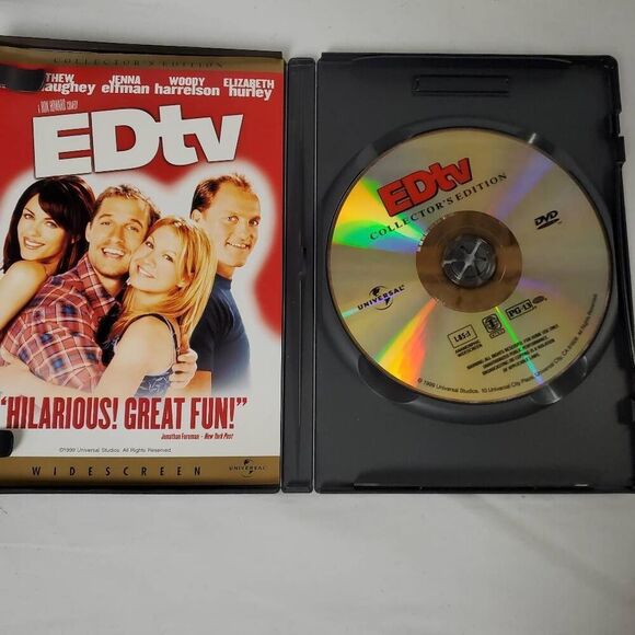 EDtv DVD (Matthew McConaughey, Comedy, Collector’s Edition) - Picture 2 of 3